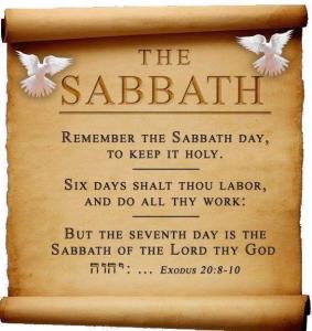 KEEP THE SABBATH HOLYSABBATH